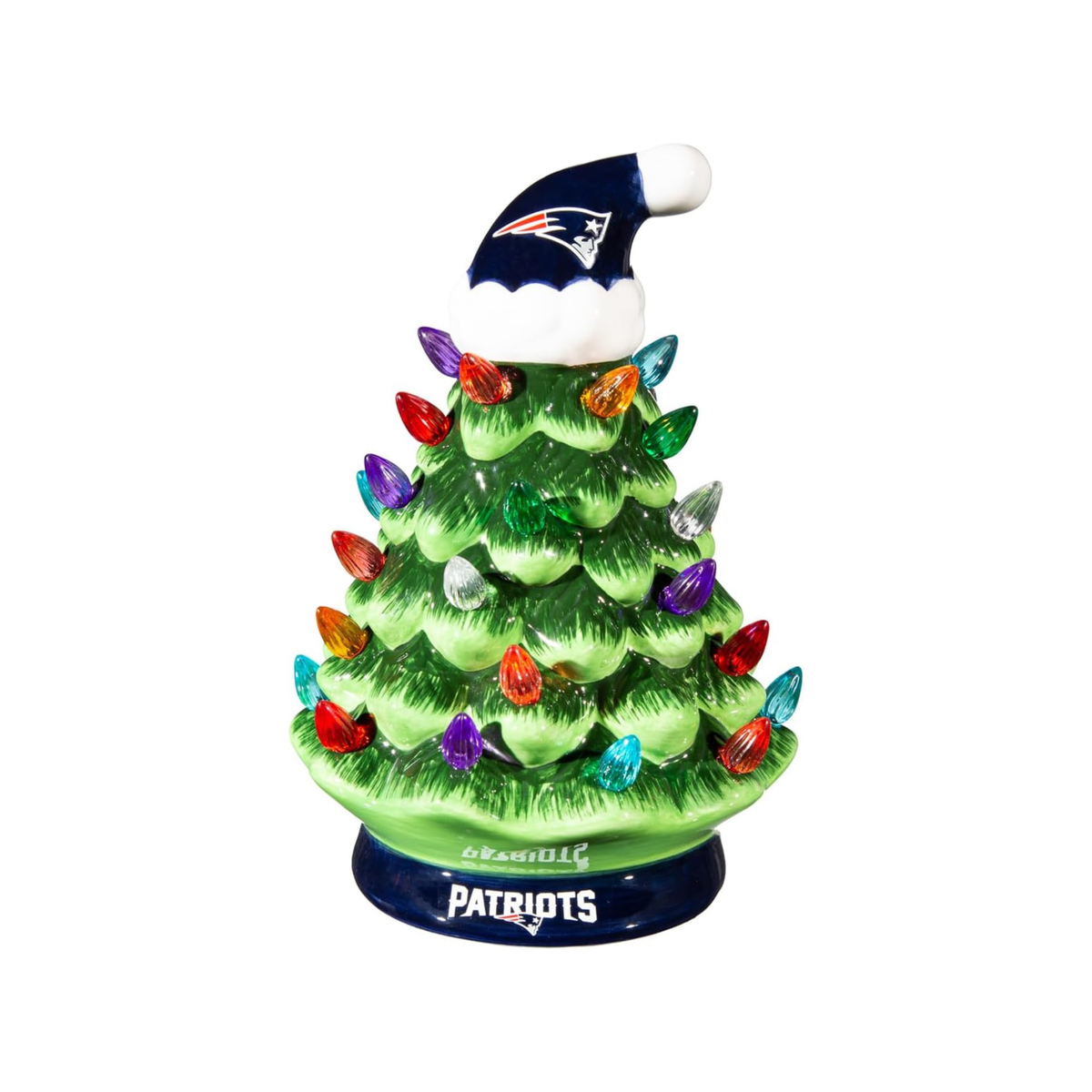 NFL Ceramic Christmas Trees that Light Up